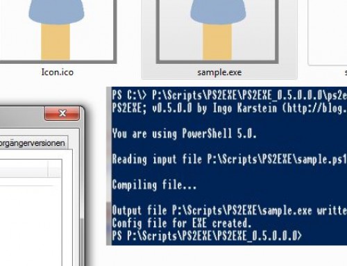 PowerShell to EXE – So entstehen meine Tools!